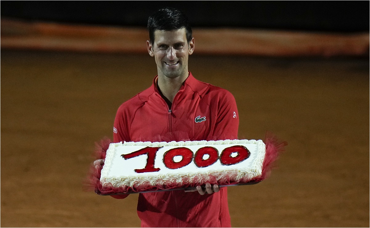  Novak Djokovic alcanzó la victoria 1000 en el Masters 1000 de Roma