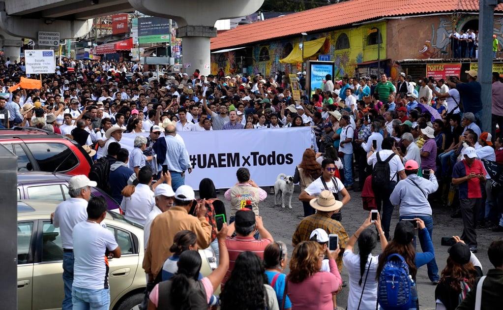 Anuncia rector de la UAEM huelga de hambre