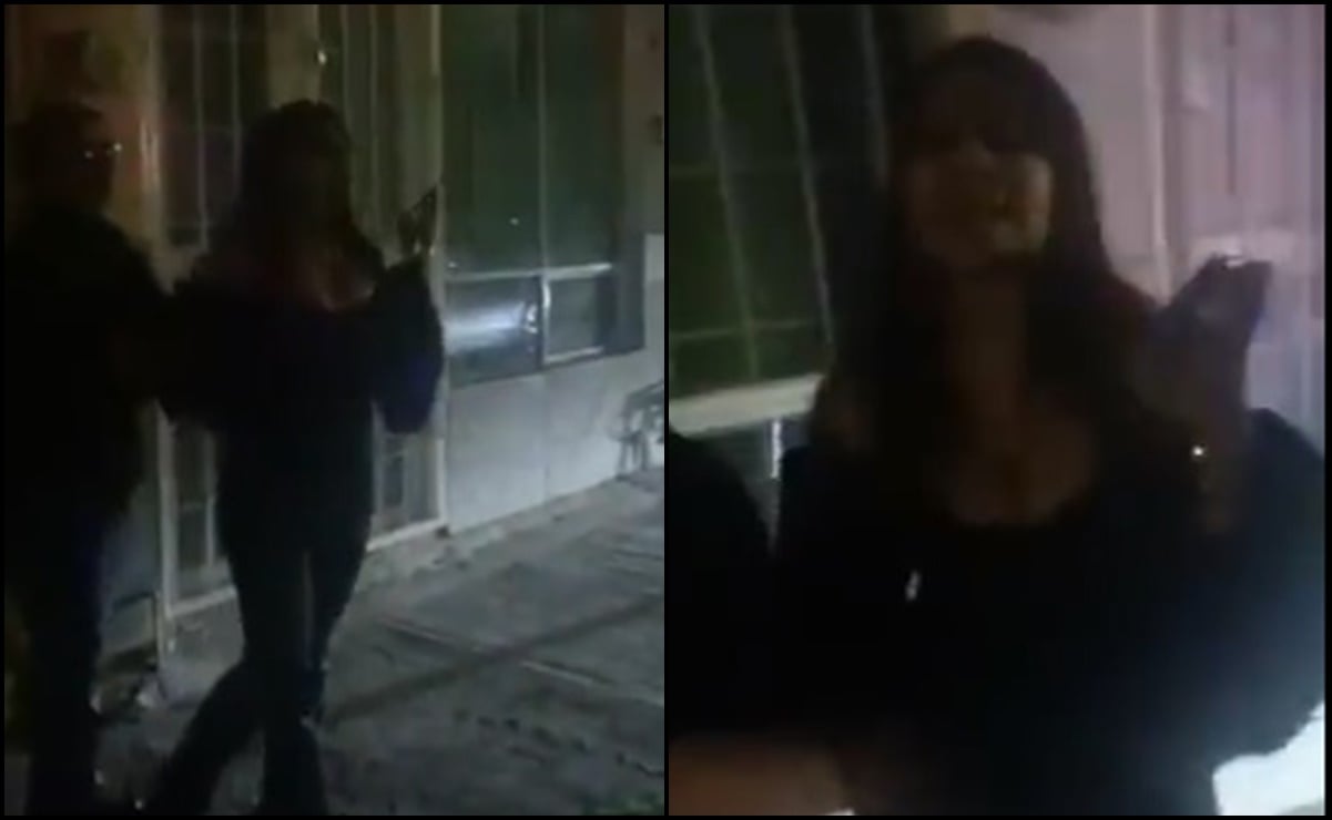 VIDEO: Mujer ebria vomita taxi y asegura que su esposo es dueño de Torreón; la llaman Lady Guacareada