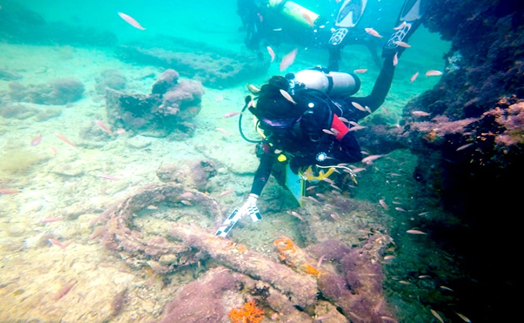 Submerged wreck of first ever Mayan slave ship identified in Mexico