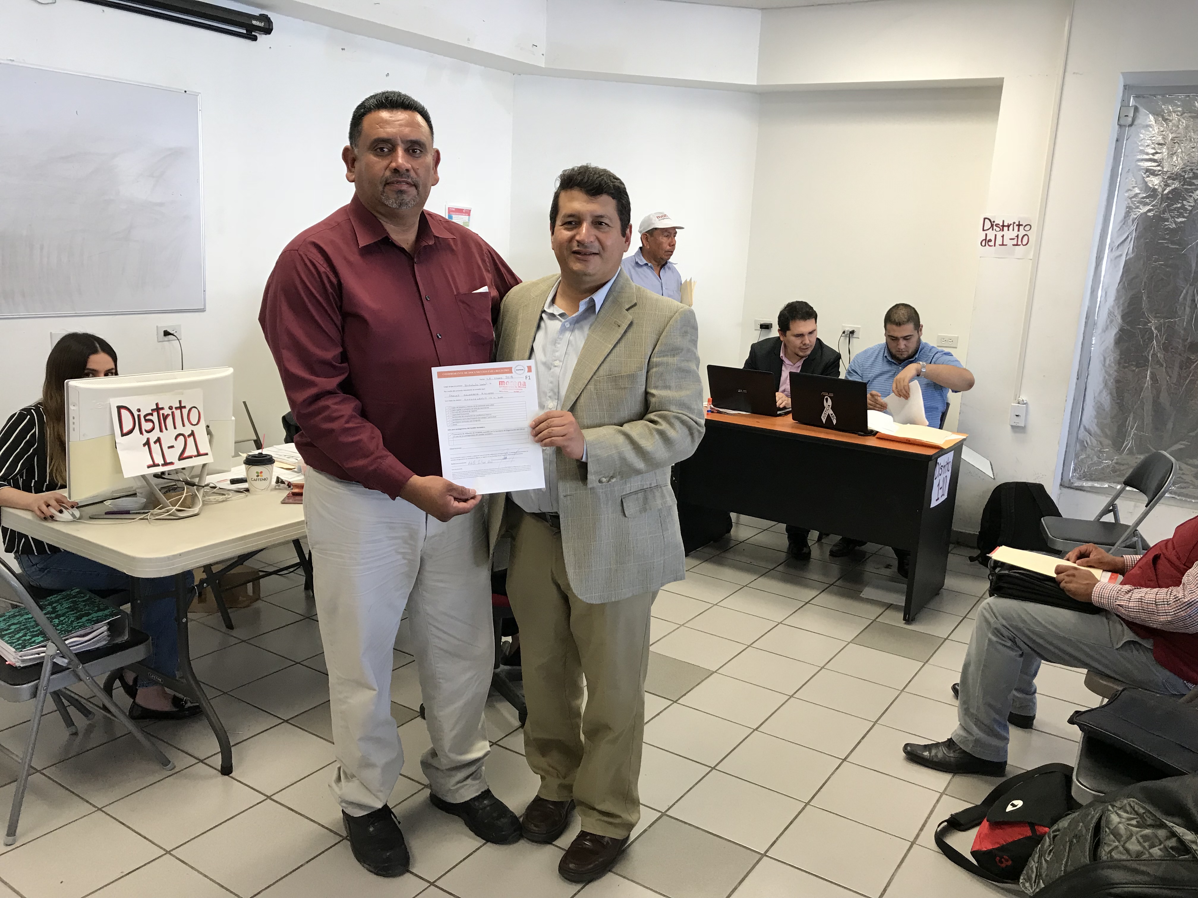 Registra Morena aspirantes a diputaciones locales en Sonora