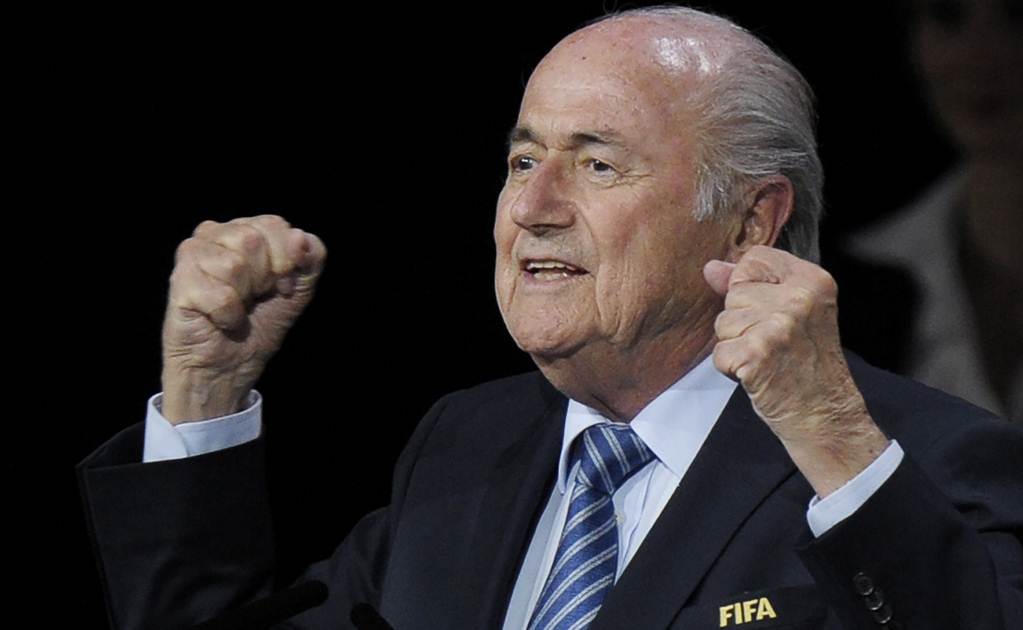 El afortunado Blatter