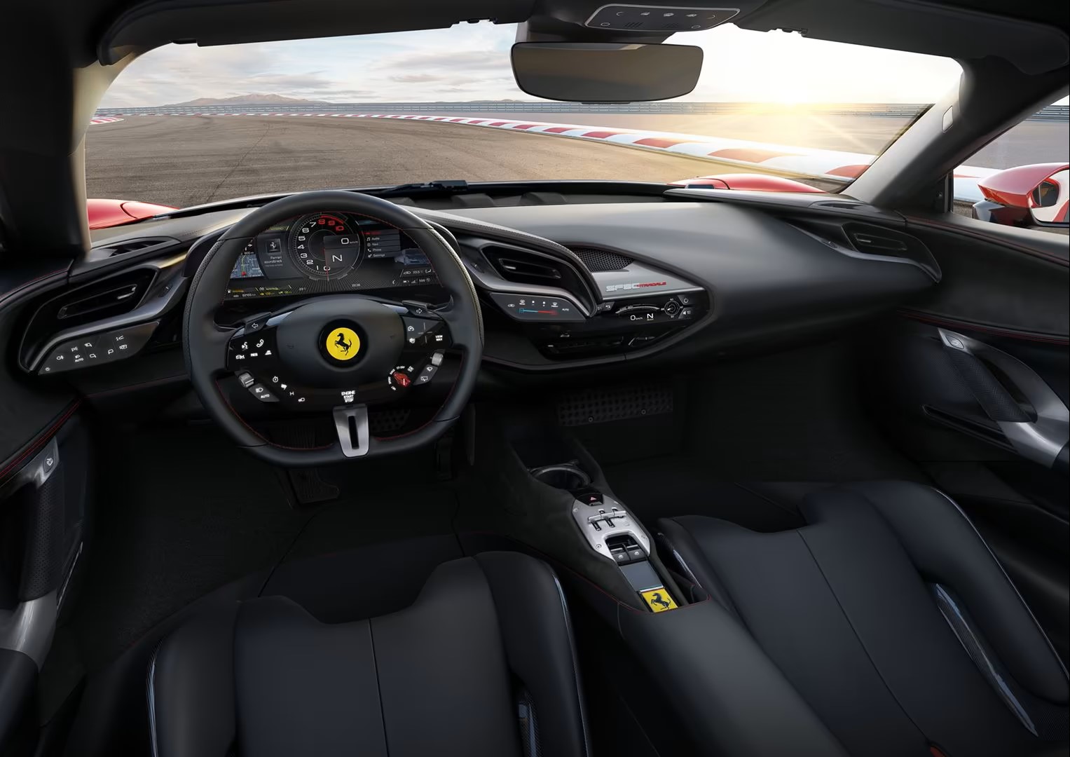 Los Ferrari por venir usarán pantallas OLED de Samsung