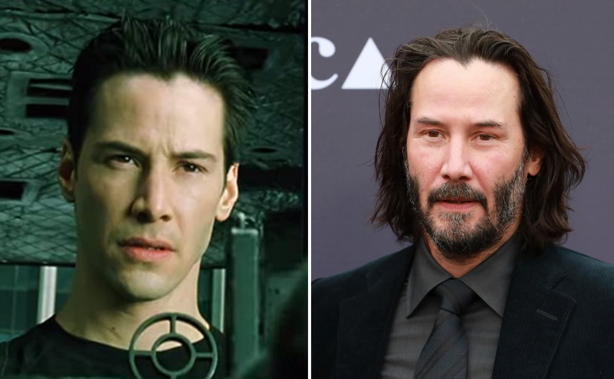 Fotos del antes y después de los actores de “The Matrix” 1999