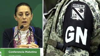 Guardia Nacional en CDMX reforzará plan de seguridad: Sheinbaum
