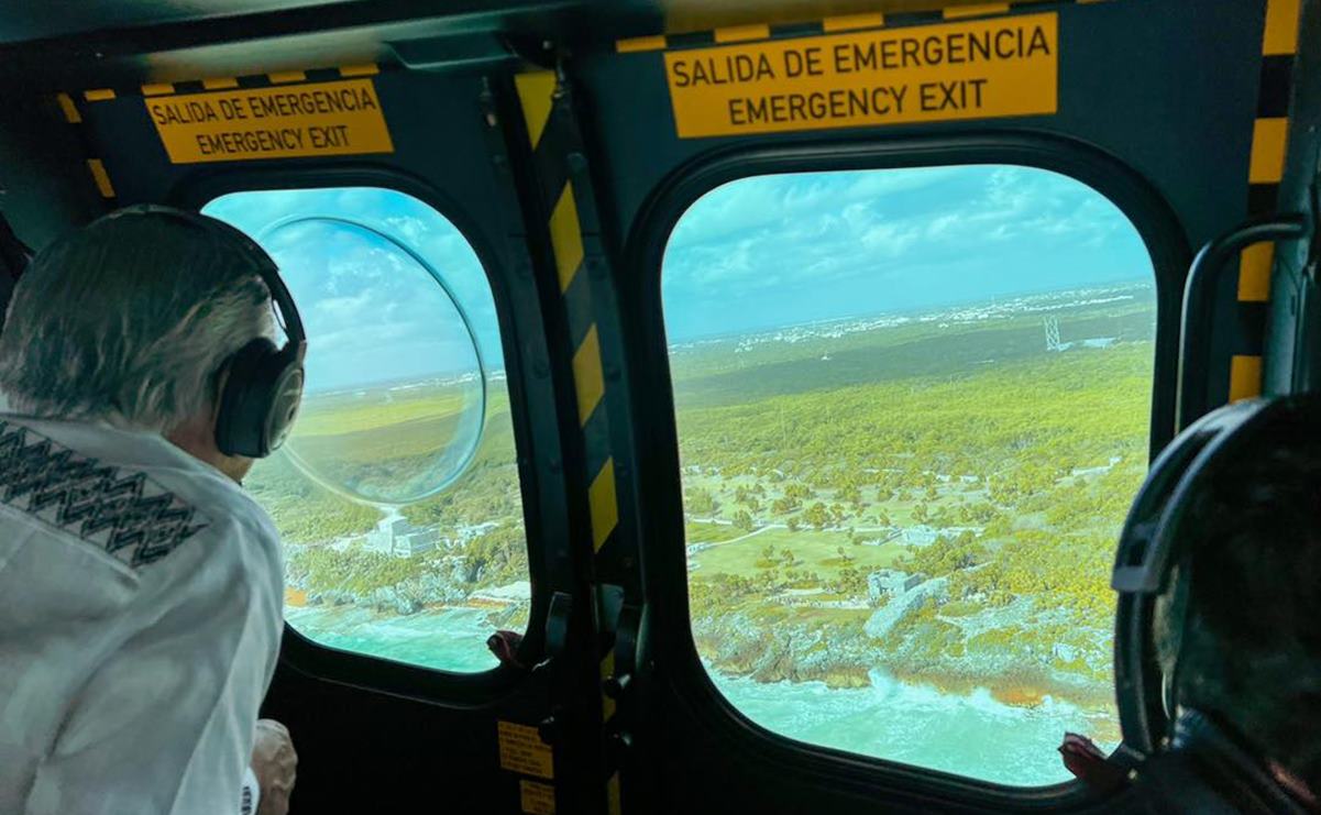 AMLO ratifica compromiso con el cuidado ambiental en obras del Tren Maya