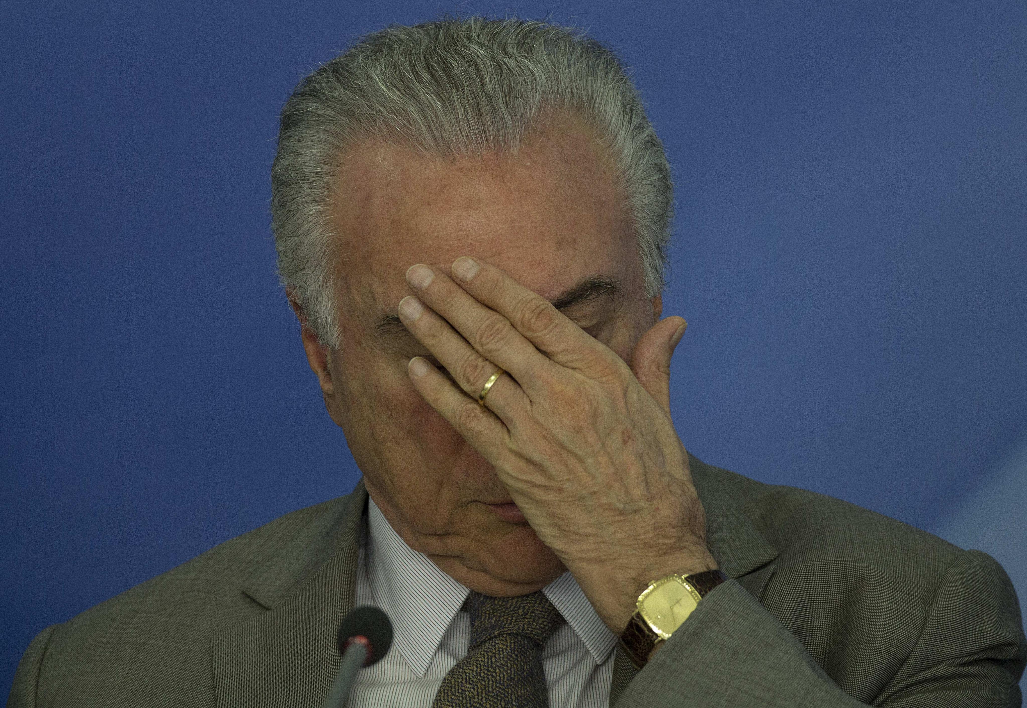 La conversación que podría hundir al presidente brasileño Michel Temer