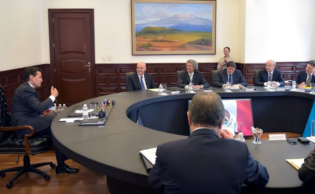 Se reúne Peña Nieto con empresarios italianos 