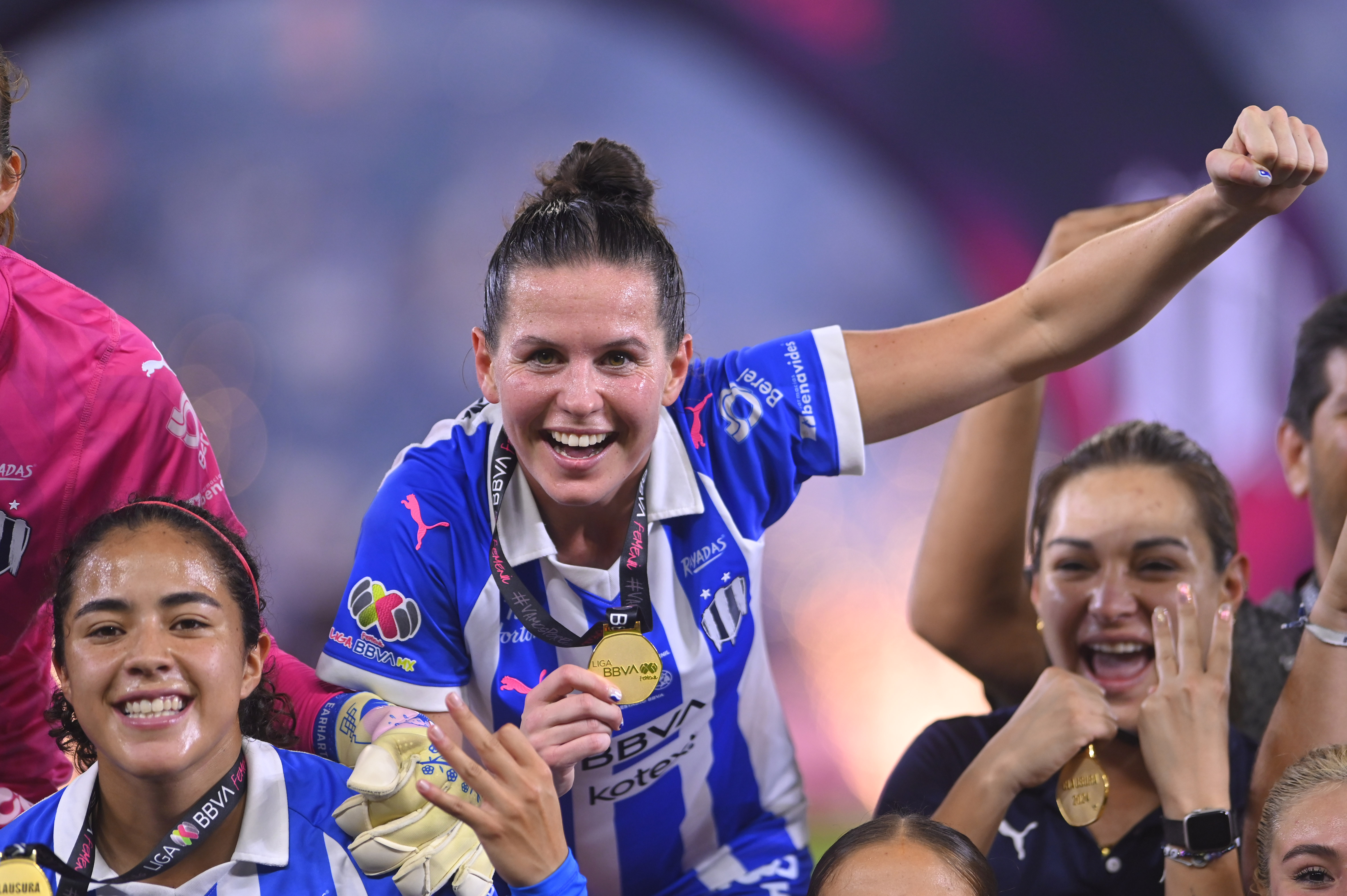 Merel Van Dongen compartió las cábalas y locuras que hizo para que Rayadas gane la Liga MX Femenil