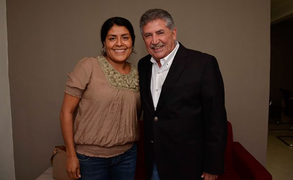 Eufrosina Cruz se suma al proyecto de “Pepe Toño” en Oaxaca