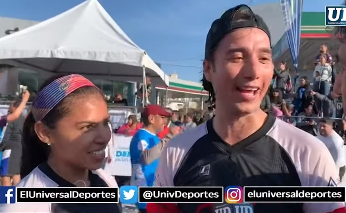 Corredor le pide matrimonio a su novia en el Medio Maratón de Guadalajara