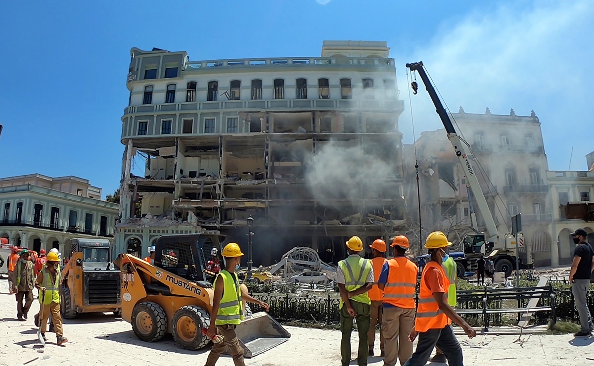 Ni bomba ni atentado, es un lamentable accidente, dice presidente de Cuba por explosión de Hotel Saratoga 