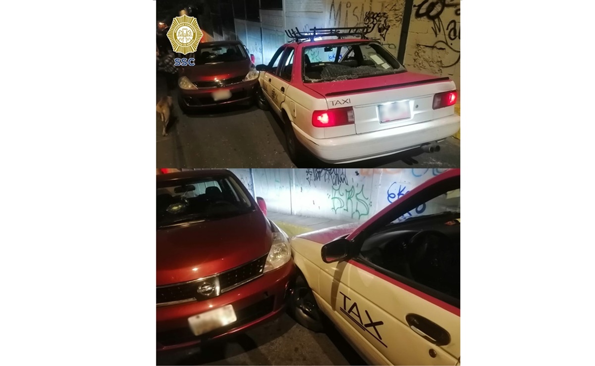 Taxista choca en Iztapalapa, y lo matan a golpes