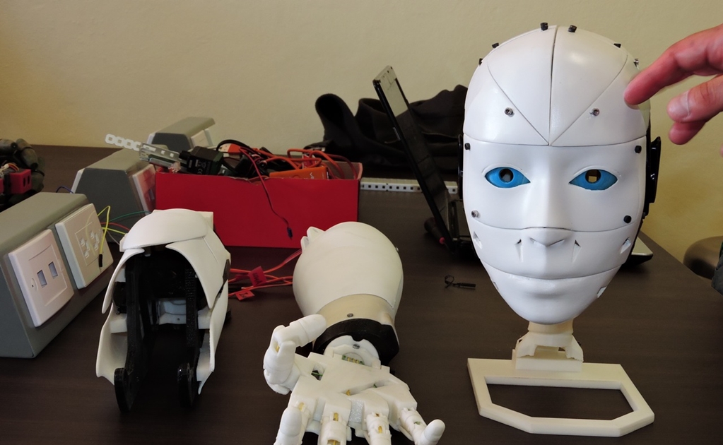 Desarrollan robot con tecnología 3D