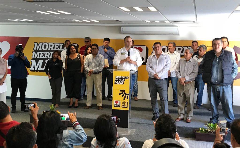 Ex liderazgos priístas se suman a Rodrigo Gayosso Cepeda en Morelos