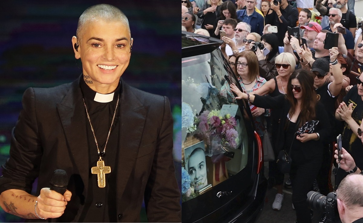 Conmovedor el último adiós a Sinéad O´Connor, "la princesa irlandesa"