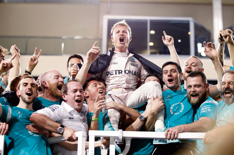 Misión cumplida para Nico Rosberg