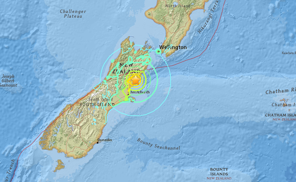 Reportan tsunami al sur de Nueva Zelanda