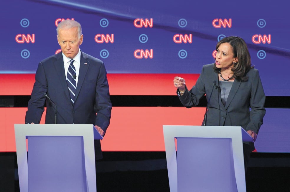 Biden dice que Harris es capaz de ser presidenta, pero que él es el mejor calificado para ganar a Trump