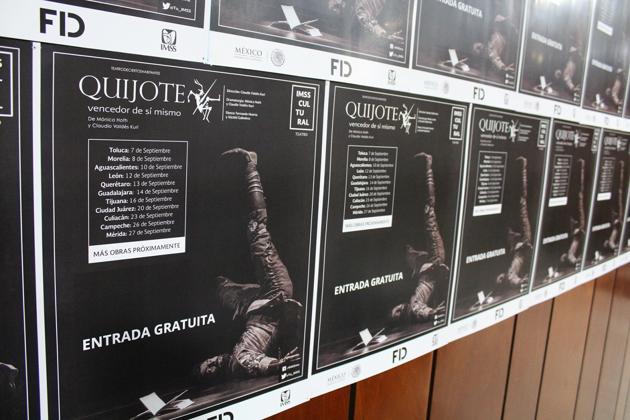 El Quijote se presentará en el teatro del IMSS