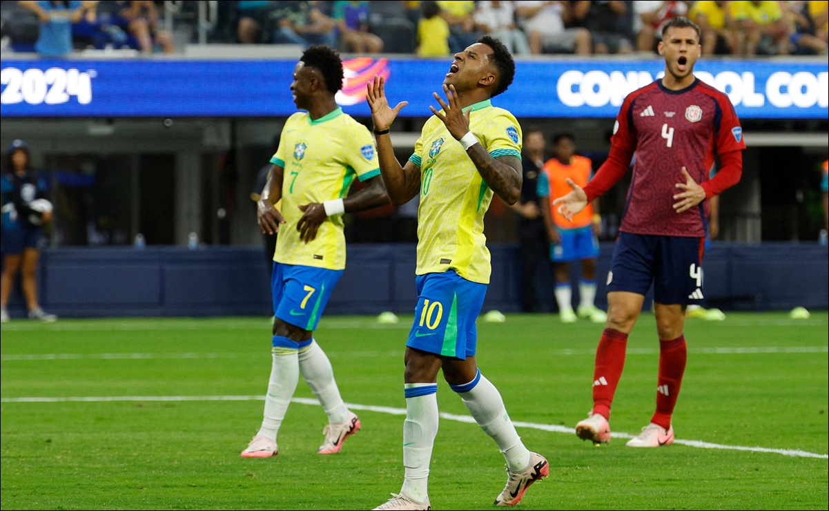 Brasil no puede con Costa Rica y terminan empatados en su presentación en la Copa América