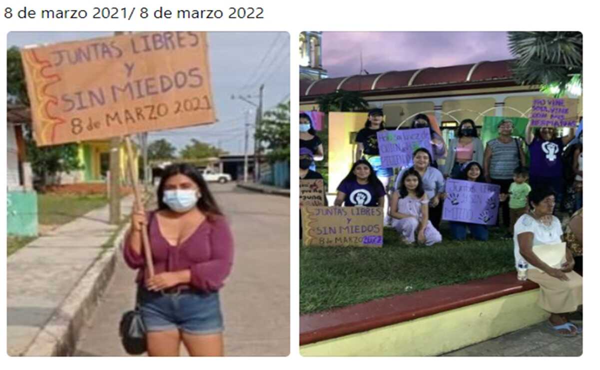 Joven que "dejaron plantada" en Veracruz el año pasado ahora no marcha sola