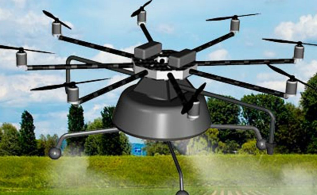 Ingenieros mexicanos construirán drones para fumigar cultivos