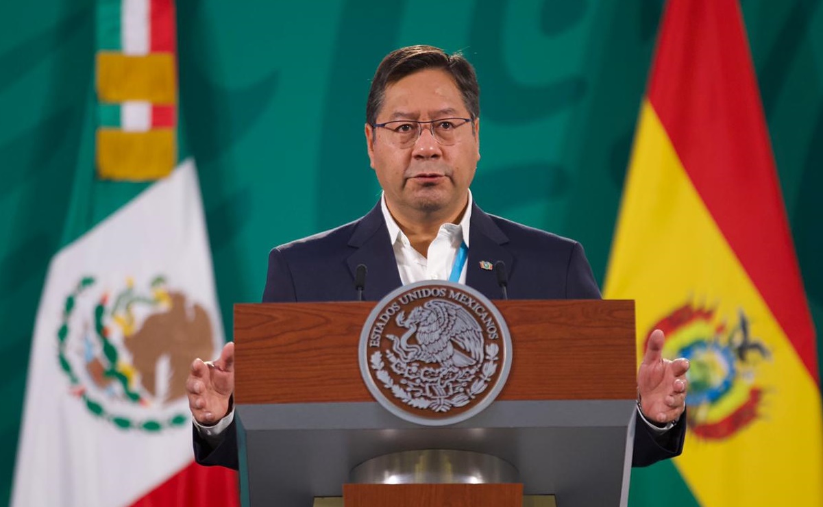 Luis Alberto Arce, presidente de Bolivia, destaca restablecimiento de relaciones diplomáticas con México