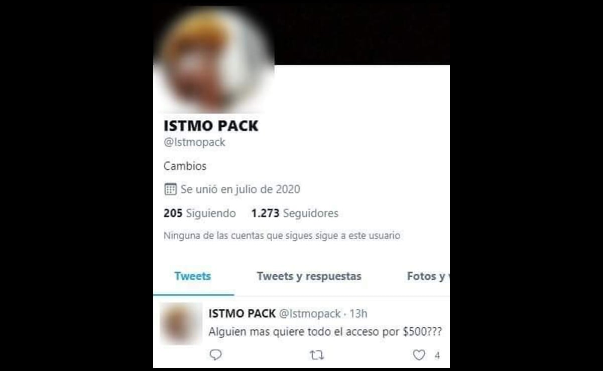 Detectan cuenta de Twitter que vendía “packs” de 400 mujeres de Oaxaca