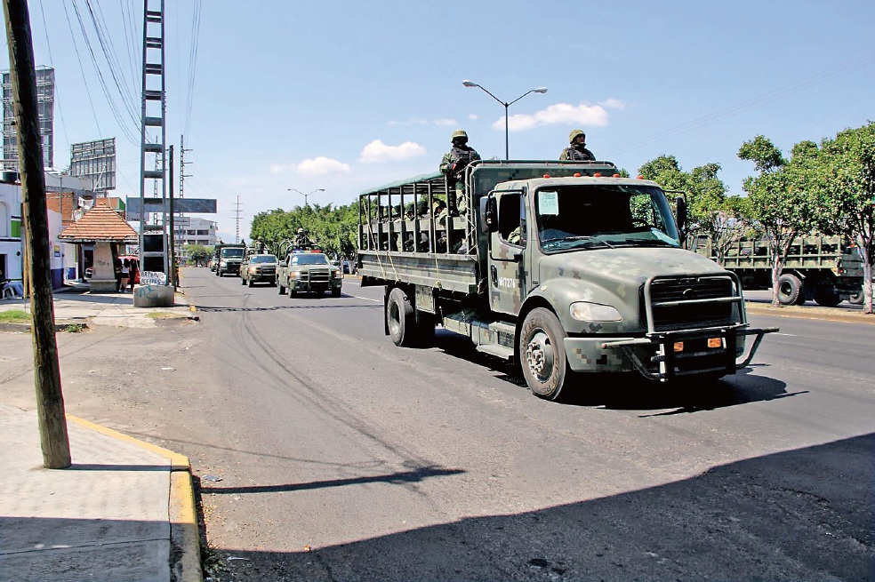 Refuerzan 500 militares vigilancia en Tierra Caliente
