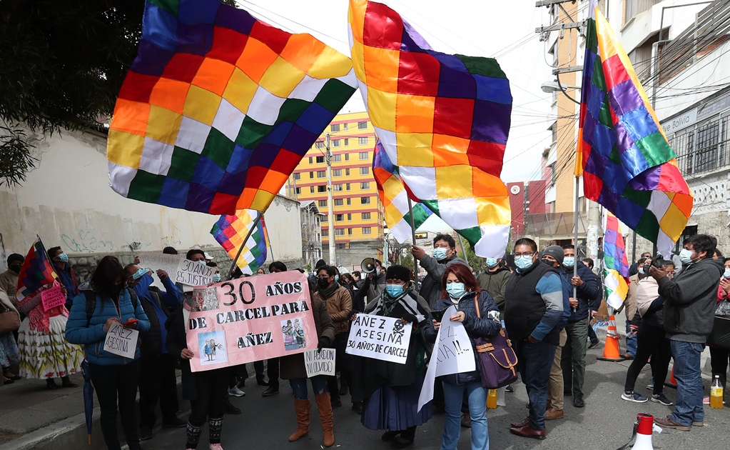 Oposición de Bolivia convoca manifestaciones por condena a expresidenta Jeanine Añez