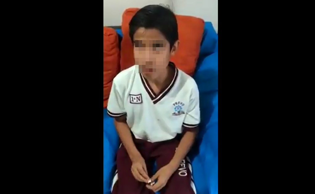 Menor con discapacidad visual denuncia acoso escolar a través de un video