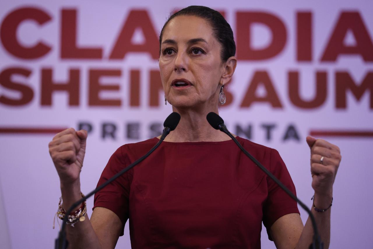 Claudia Sheinbaum no asiste a ensayo del primer debate presidencial del INE