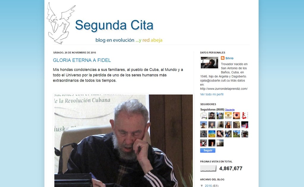 Gloria eterna a Fidel: Silvio Rodríguez