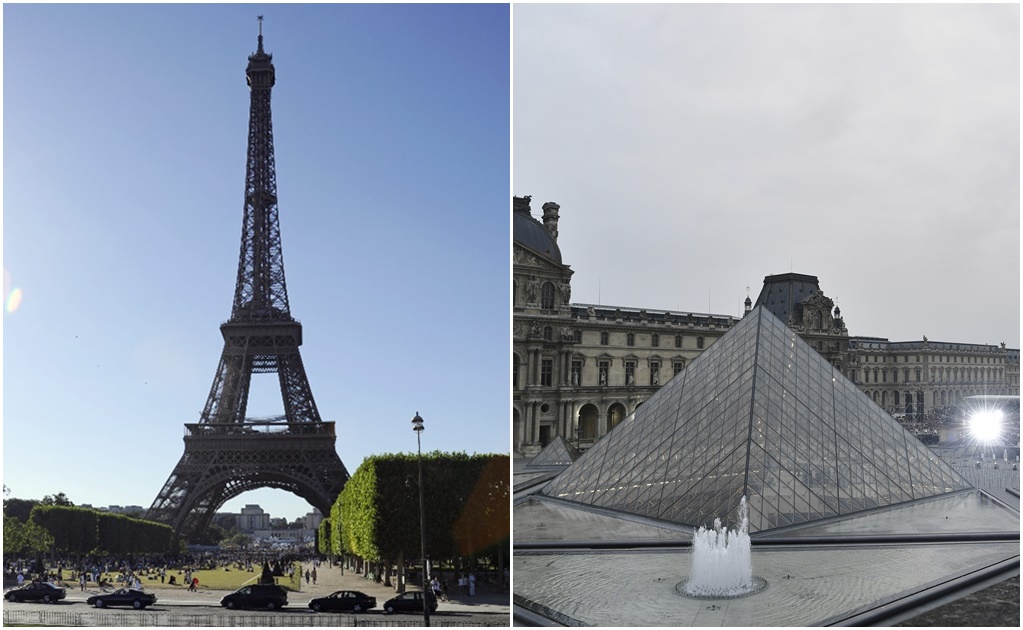 La Torre Eiffel y el Louvre cerrarán sus puertas por protestas