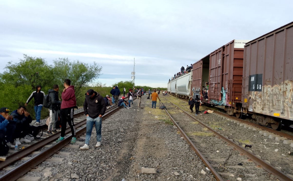 Miles de migrantes vuelven a quedar varados en Zacatecas, ahora en el municipio de Cañitas