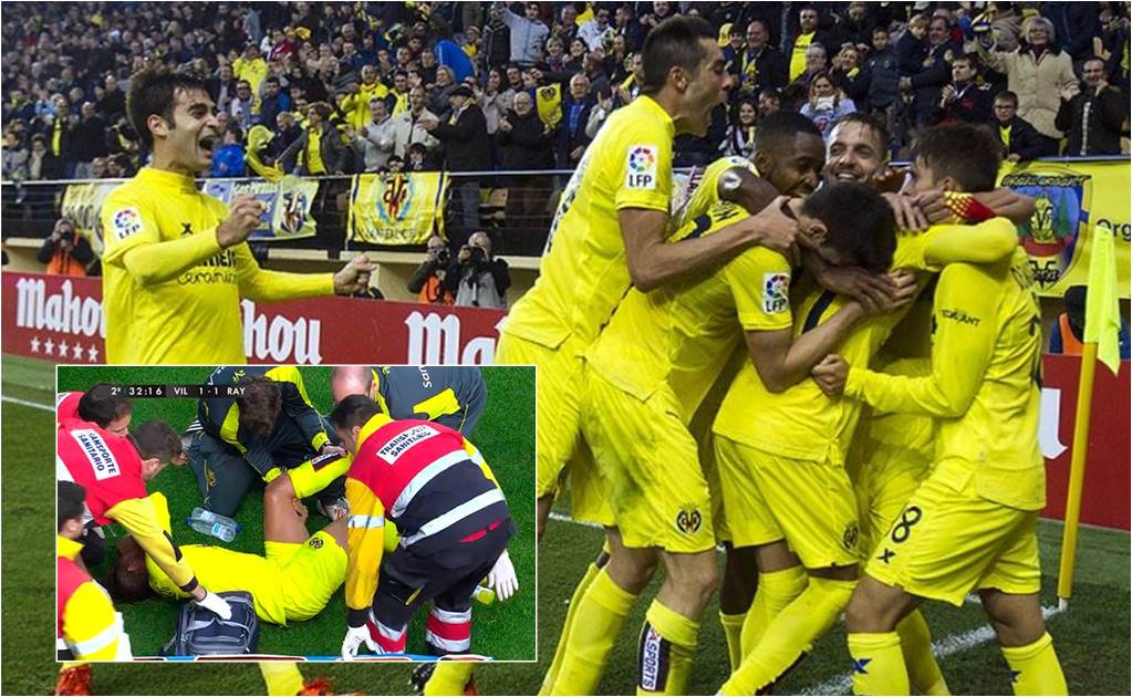 "Jona" se lesiona en remontada del Villarreal 