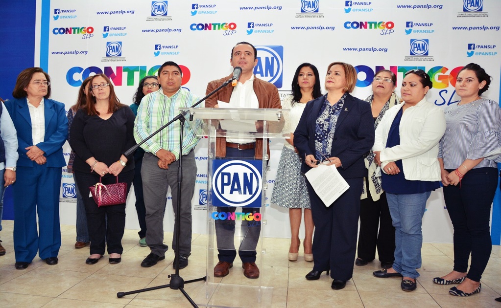 Condena PAN dichos de priísta contra diputadas en San Luis Potosí