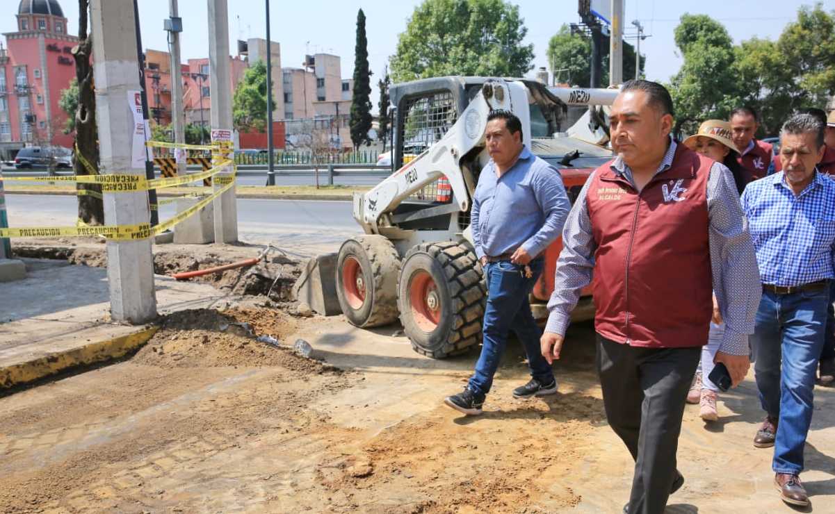 Renovarán tuberías de agua potable en Jardín Balbuena en alcaldía Venustiano Carranza