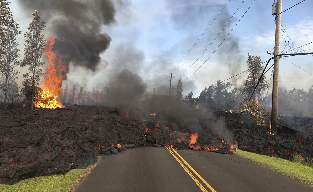 ​Aumentan daños en Hawai por erupción del volcán Kilauea