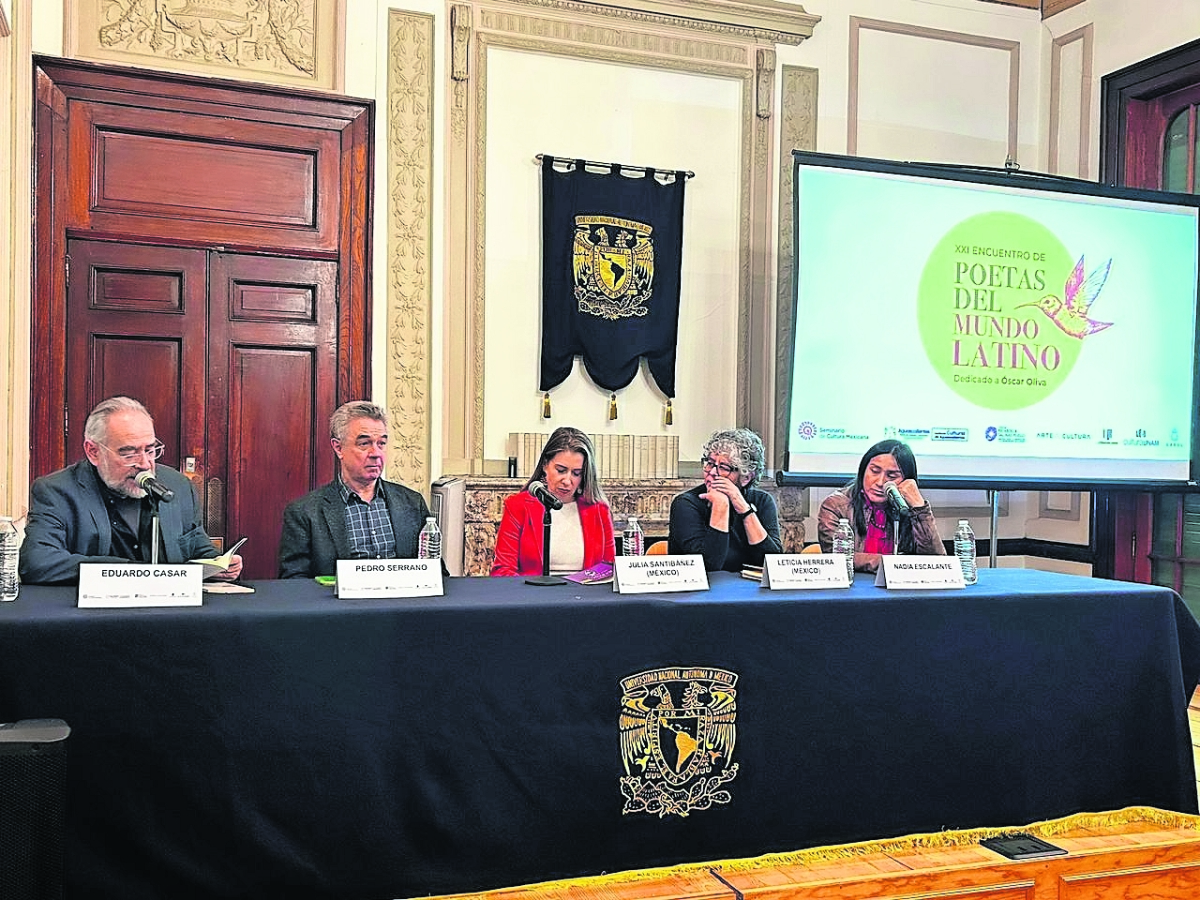 Homenajes a Óscar Oliva y David Huerta en encuentro de poetas