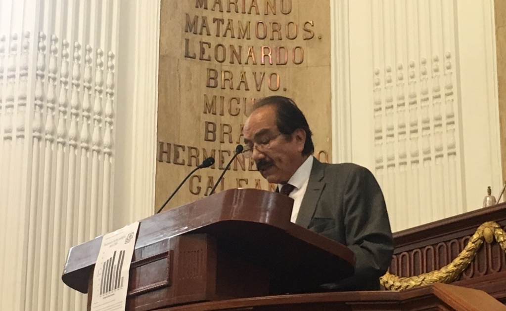 Jesús Martín del Campo, presidente del Congreso de CDMX, susurra groserías a diputados en plena sesión 