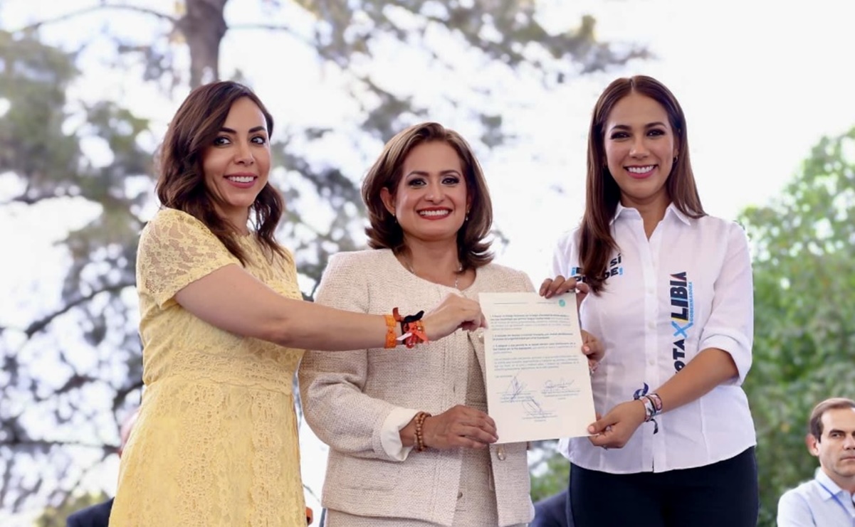 Candidatas a la gubernatura firman compromiso por la Paz en Guanajuato