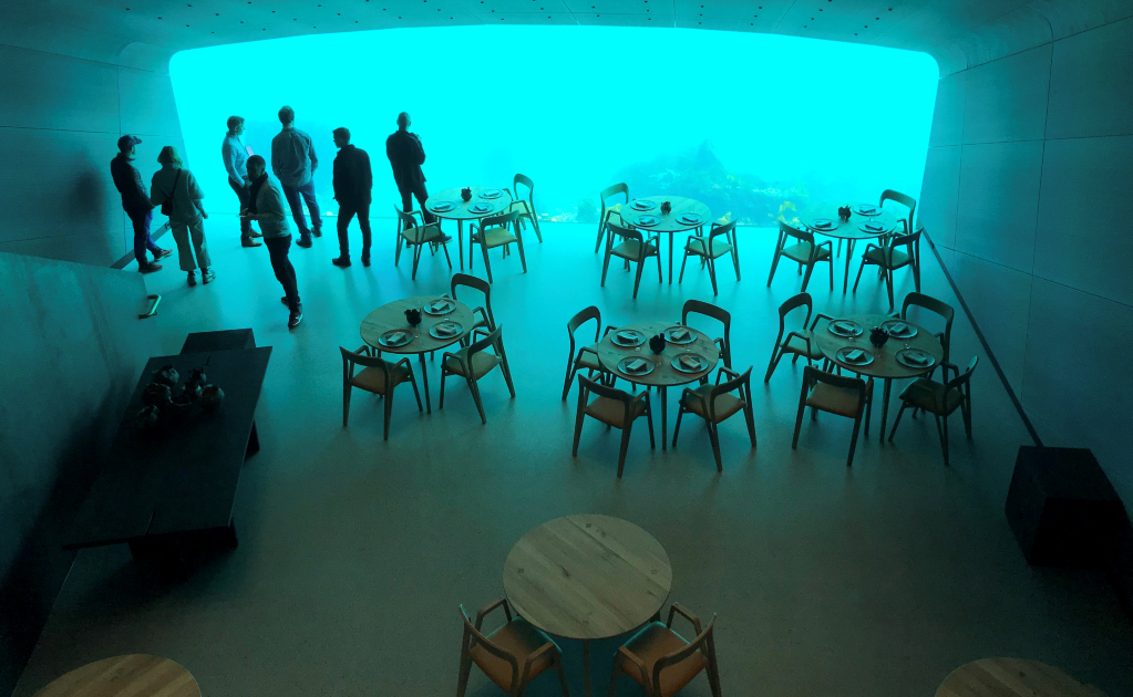 Abre el primer restaurante de Europa bajo el agua 