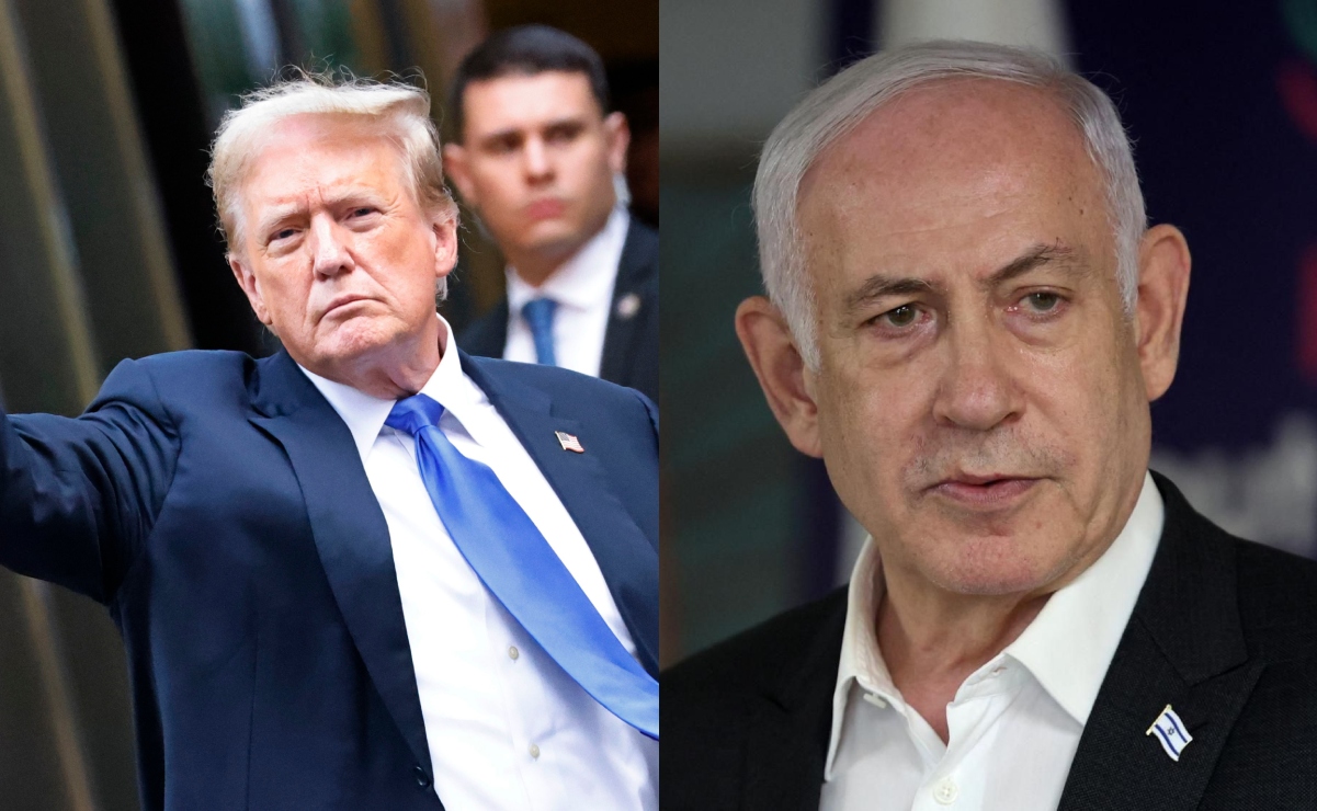 Trump quiere que Netanyahu acabe "rápido" la guerra en Gaza porque daña imagen de Israel