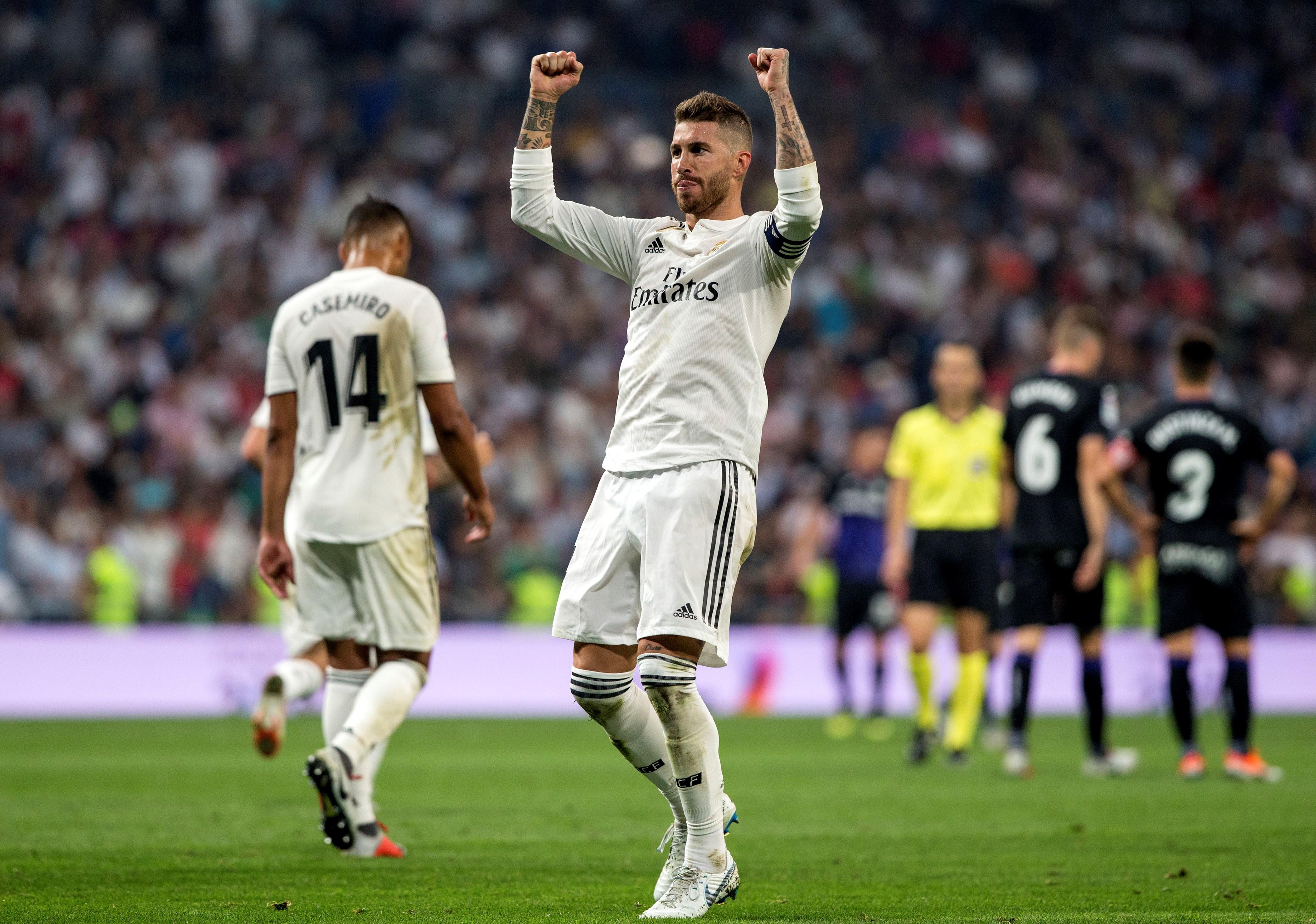 Real Madrid aplasta al Leganés 