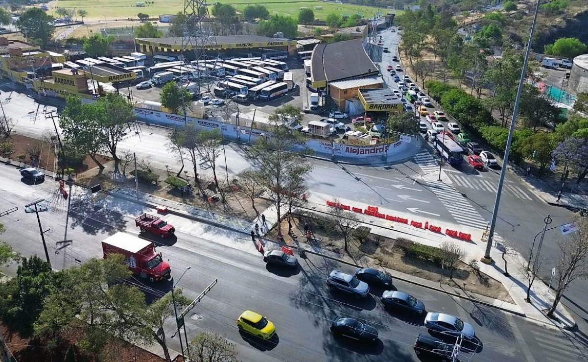 Modifican ruta y estaciones del Trolebús sobre Avenida Aztecas, en la alcaldía Coyoacán