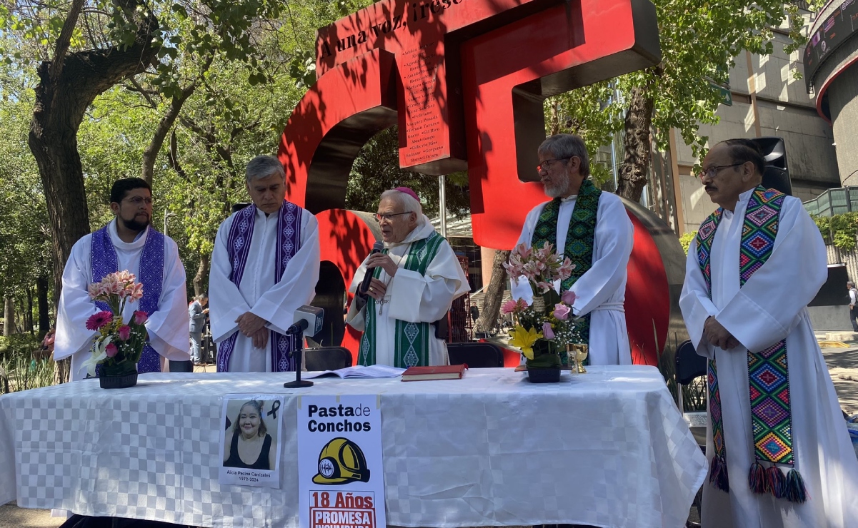 Jesuitas exigen justicia por mineros fallecidos en Pasta de Conchos hace 18 años