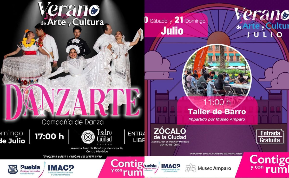Disfruta un verano de arte y cultura en la ciudad de Puebla