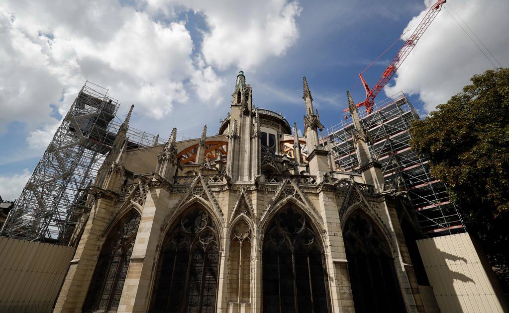 Reanudan obras para la reconstrucción de la catedral de Notre Dame